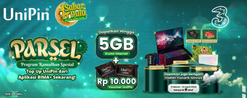 PARSEL (Program Ramadhan Spesial) Bersama UniPin di bima+